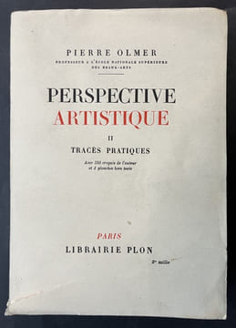 Perspective artistique [2 volumes]. OLMER, Pierre