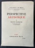 Perspective artistique [2 volumes]. OLMER, Pierre