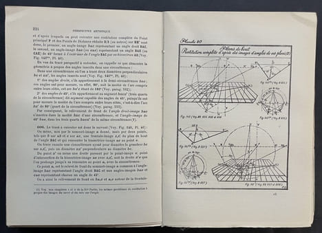 Perspective artistique [2 volumes]. OLMER, Pierre