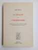 La dualite et l'homographie. Mémoire faisant suite à l “Aperçu historique sur l'origine et le développement des méthodes en géométrie”.. CHASLES, ...