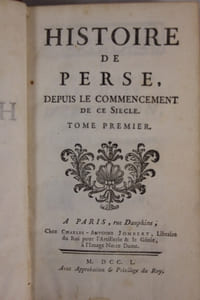 Histoire de Perse, depuis le commencement de ce Siècle.