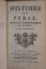 Histoire de Perse, depuis le commencement de ce Siècle.. LA MAMIE de CLAIRAC Louis-André de]