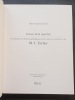 Escher - Visions. Les cahiers, les dessins périodiques et les uvres corrélatives. Doris Schattschneider
