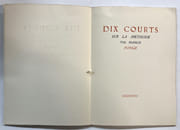 Dix courts sur la méthode par PONGE, Francis - Image 3