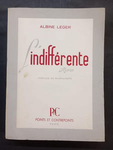 L'indifférente - roman