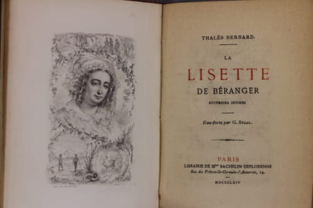 La Lisette de Béranger. Souvenirs intimes.