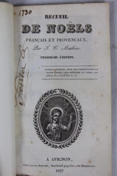 Recueil de Noëls français & provençaux. Mathieu, J. T.