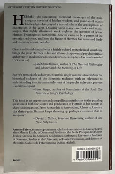 The Eternal Hermes : From Greek God to Alchemical Magus. Translated by Joscelyn Godwin. FAIVRE, Antoine