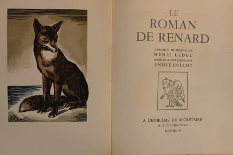 Le Roman de Renard, version moderne de Henri Leduc.. [COLLOT André]