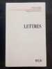 Lettres. KEATS, John