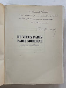 Du vieux Paris au Paris moderne, Haussmann et ses prédécesseurs.