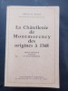 La Châtellenie de Montmorency des origines à 1368 - Aspects féodaux, sociaux et économiques. Préface de Robert-Henri Bautier. BEDOS, Brigitte