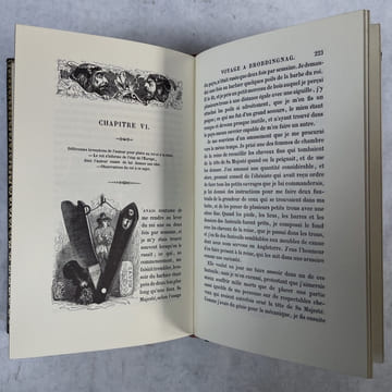 Voyages de Gulliver dans les contrées lointaines. édition illustrée par Grandville. Traduction nouvelle [2 volumes]. Reproduction intégrale de ...