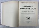 Dictionnaire sanskrit-français. 4e tirage. STCHOUPAK, Nadine ; NITTI-DOLCI, Luigia ; RENOU, Louis