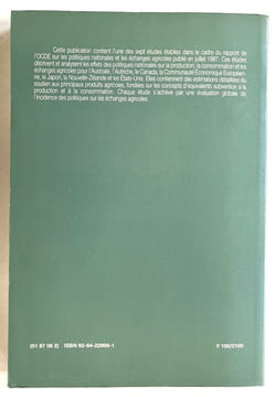 Politiques nationales et échanges agricoles : étude sur la Communauté économique européenne. undefined