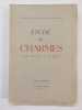 Étude de "Charmes" de Paul Valéry. Duchesne-Guillemin, Jacques