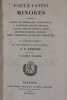 Poetae Latini Minores, ex recensione Wernsdorfiana [volumes 1 à 7 ; sur 8]. Bibliotheca classica latina] Poetae latini minores