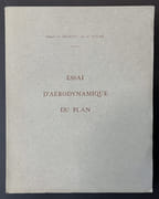 Essai d'aérodynamique du plan - Essais d’aérodynamique [4 volumes]. par Armand de Gramont, duc de Guiche par GRAMONT, Armand de - Image 1