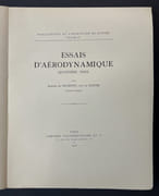 Essai d'aérodynamique du plan - Essais d’aérodynamique [4 volumes]. par Armand de Gramont, duc de Guiche par GRAMONT, Armand de - Image 12
