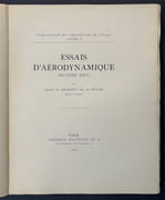 Essai d'aérodynamique du plan - Essais d’aérodynamique [4 volumes]. par Armand de Gramont, duc de Guiche par GRAMONT, Armand de - Image 6