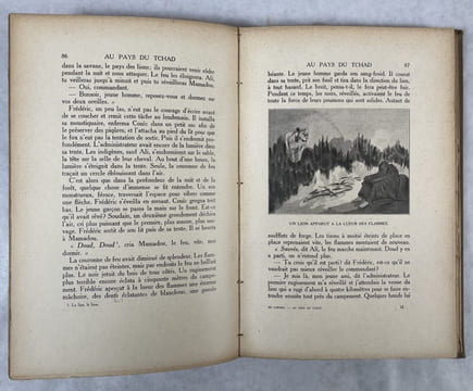 Au pays du Tchad. Texte et dessins d’Yvonne de Coppet et photographies documentaires. COPPET, Yvonne de