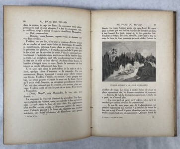 Au pays du Tchad. Texte et dessins d’Yvonne de Coppet et photographies documentaires