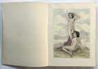 Parallèlement ; Chansons pour elle. Illustrations originale en couleurs d’édouard Chimot. VERLAINE, Paul