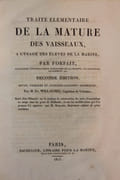 Traité élémentaire de la mâture des vaisseaux, à l'usage des élèves de la Marine par [MARINE] FORFAIT (Pierre). - Image 2