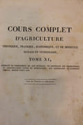 Cours complet d'agriculture, théorique, pratique, économique, et de médecine rurale et vétérinaire... ou Dictionnaire universel d'agriculture. par ROZIER (François).  - Image 11
