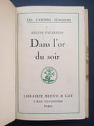 Dans l’or du soir (avec un envoi de l’auteur) par VACARESCO, Hélène - Image 2