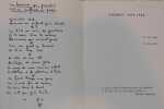 Les chants de haute-ligne. 1, De terre et de mer et le ciel pour otage à aimer. Avec une traduction du Cant Espiritual de Joan Maragall. Francis Coste ...