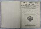 Description générale de l’Europe, de l’Asie, de l’Afrique, et de l’Am!érique, précédée de Discours pour l’intelligence des Sphères Armillaire de ...