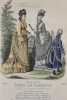 Le Journal des Demoiselles. Quarante-troisème (1875) - Quarante-neuvième année (1882). [8 volumes).. [Le Journal des Demoiselles]
