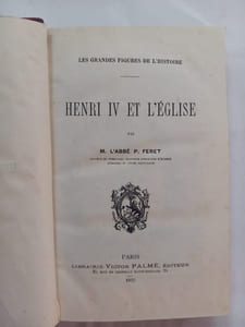 Henri IV et l'église