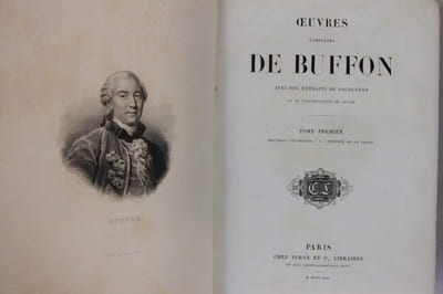 Oeuvres complètes avec des extraits de Daubenton et la classification de Cuvier.