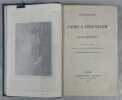 Itinéraire de Paris à Jérusalem. Nouvelle édition revue avec soin sur les éditions originales et ornées de vignettes d’après les dessins Staal, etc.. ...