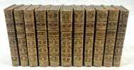 Oeuvres de Monsieur Houdar de La Motte [10 tomes reliés en 11 volumes]. L’un des Quarantes de l’Académie Françoise. Dédiées à A. S. A. S. M.l e Duc ...