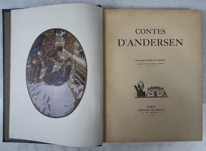 Contes d’Andersen. Adaptation de Mad. H.-Giraud. Illusrations de Maurice Berty
