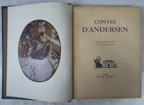 Contes d’Andersen. Adaptation de Mad. H.-Giraud. Illusrations de Maurice Berty. ANDERSEN, Hans Christian