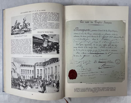 Encyclopédie des Postes, télégraphes et téléphones [2 volumes]. Ouvrage publié avec la collaboration des fonctionnaires des P.T.T. / Préface de M. ...