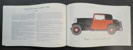 Généalogie Citroën . Dessins : Pierre Dumont, Patrick Grace ; Textes : Gérard Lorieux, Jacques Wolgensinger. 3e édition revue et corrigée. LORIEUX, ...