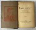 Pages choisies. Complet du portrait de Maltuti, pseudonyme de Eduard Douwes Dekker, en frontispice, gravé sur bois par Johannes Aarts.Traduction ...
