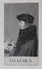 Éloge de la folie nouvellement traduit du Latin d'Érasme Par M. de la Veaux. Avec les figures de Jean Holbein gravées d'après les dessins originaux. ...
