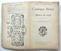 Catalogue illustré du Salon 1908. Peintures et Sculpture. Publié sus la direction de Ludovic Baschet. Société des artistes français