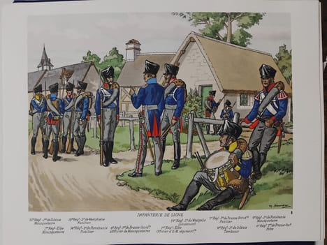 L'armée prussienne de Waterloo. François Robert Bourdier, Gabriel Bourdier