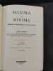 Maxima et minima - Théorie et applications économiques. Avec la Collaboration de A. Nataf. Edition originale traduite du norvégien par M. Gilliard. ...