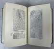 Les soupers de la Cour ou L'art de travailler toutes sortes d'aliments. Réimpression en fac-similé de Paris, 1755, Guillyn. MENON, Joseph