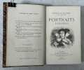 Portraits parisiens. Marquis de Villemer (pseudonyme de Charles Yriarte)