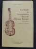 Les Règles de l'Interprétation Musicale à l'Epoque Baroque (XVII-XVII S.). Veilhan, Jean-Claude