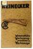 Wirtschaftliche. Werkzeug-maschinen u. Werkzeuge. J. E. REINECKER A. G.